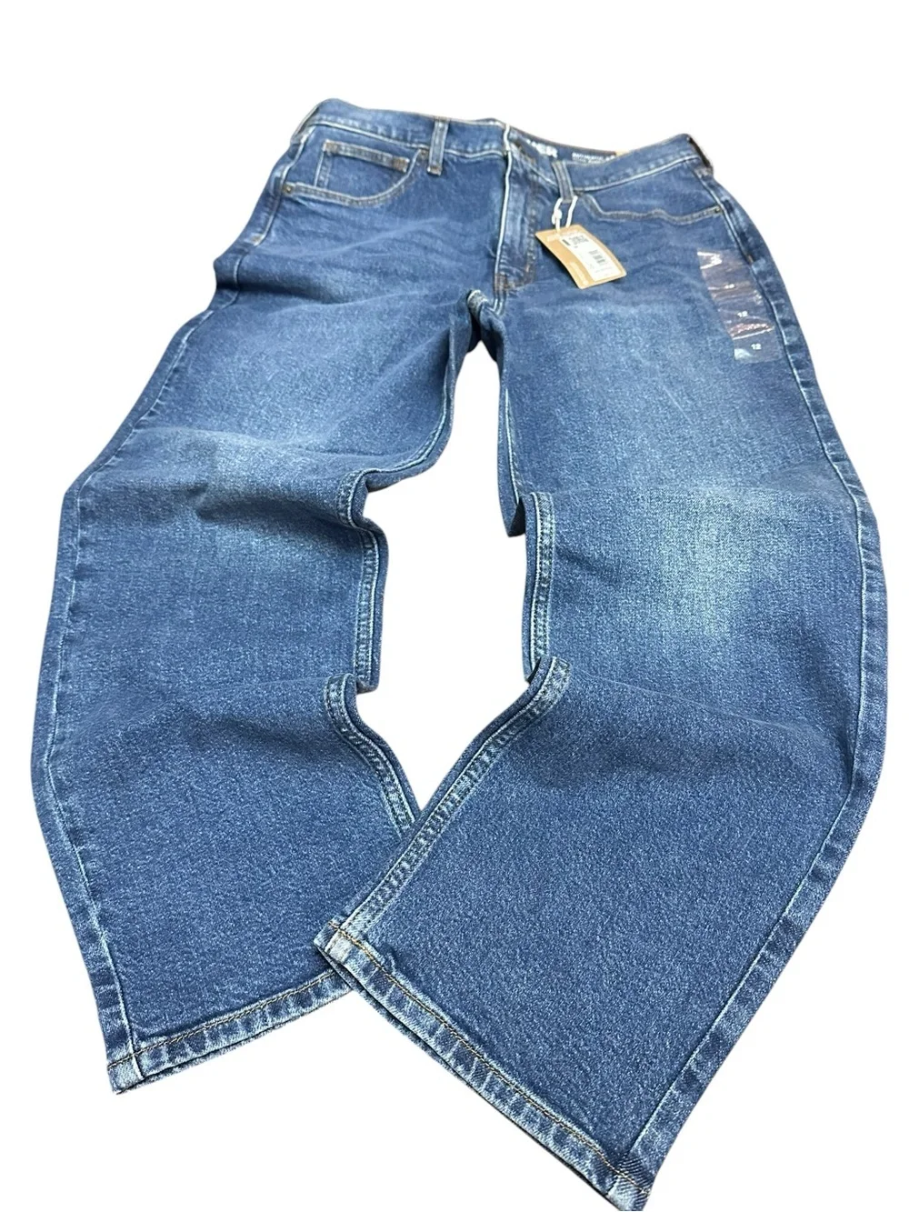 Eddie‎ Bauer Authentic Voyager High Rise Straight blue Jeans – Size 12 NWT